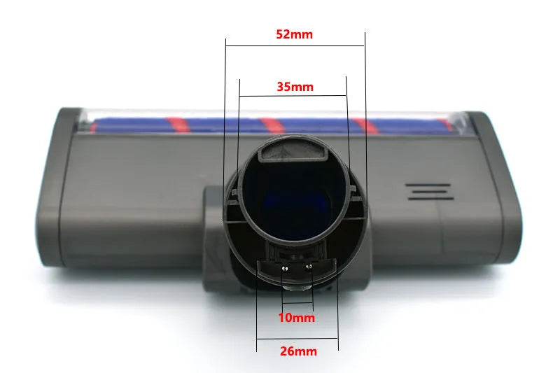 Dyson V7 V8 V10 V11 compatible replacement floor brush head with soft velvet brush material