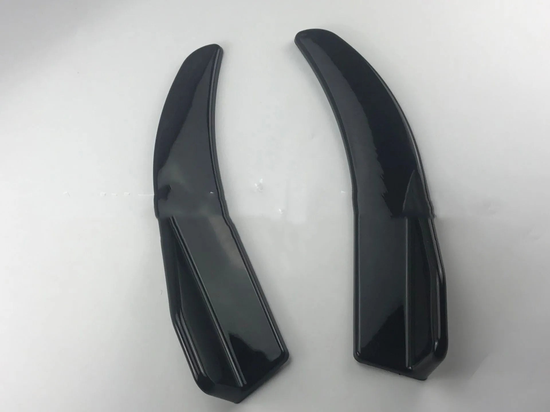 Front and rear carbon fibre deflector lip spoiler for General Motors cars, 440mm wide