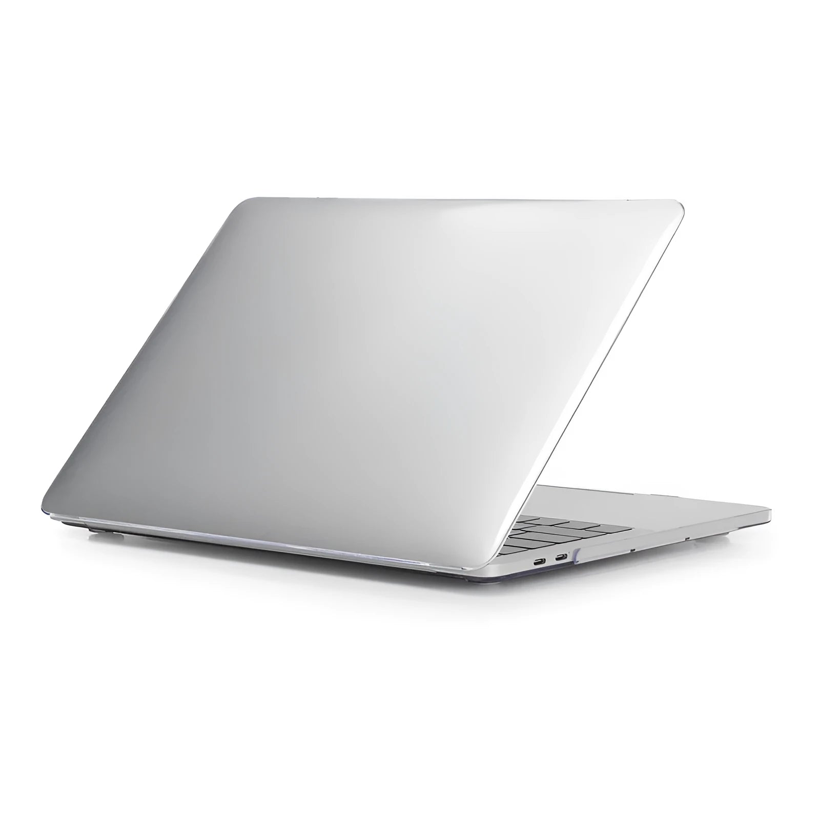 PC protective shell case for Apple MacBook Pro 14.2 and 16.2 inch notebooks in transparent and black colours