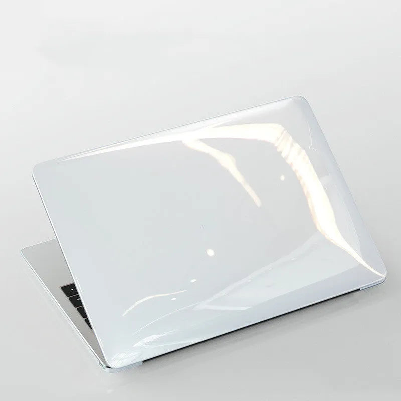 PC protective shell case for Apple MacBook Pro 14.2 and 16.2 inch notebooks in transparent and black colours