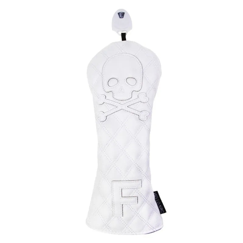 Golf wooden pole protective cover in black waterproof PU material