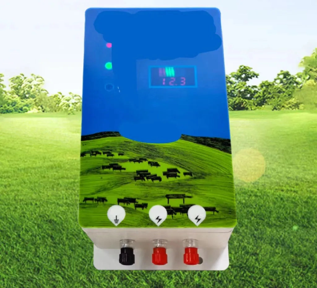 Pasture electronic host high voltage pulse breeding grid fence full set with alarm monitor