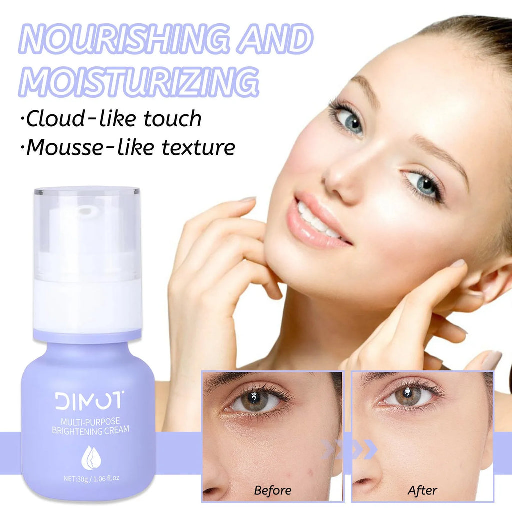 30ml moisturising cream in container labelled as make-up primer skin moisturising cream gentle care