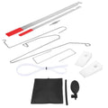 9-piece automotive maintenance tools set with pump wedge and plastic wedges