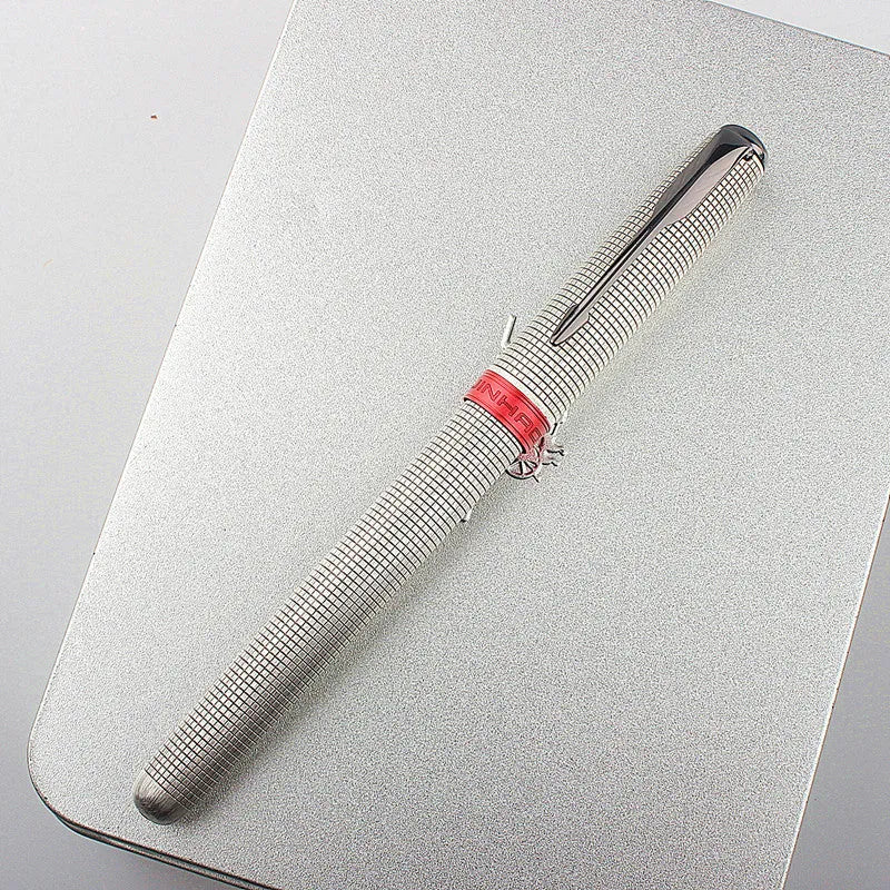 0.5mm stainless steel ballpoint pen shown in multiple colour variations for business office student writing