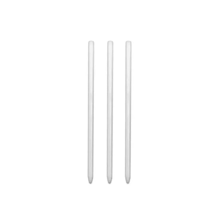 Loose spiral notebook refill pack showing paper core and assorted metal pen refills