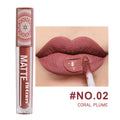 Bohemian style lip lacquer matte no stain on cup velvet lipstick in kaleidoscope gloss tube
