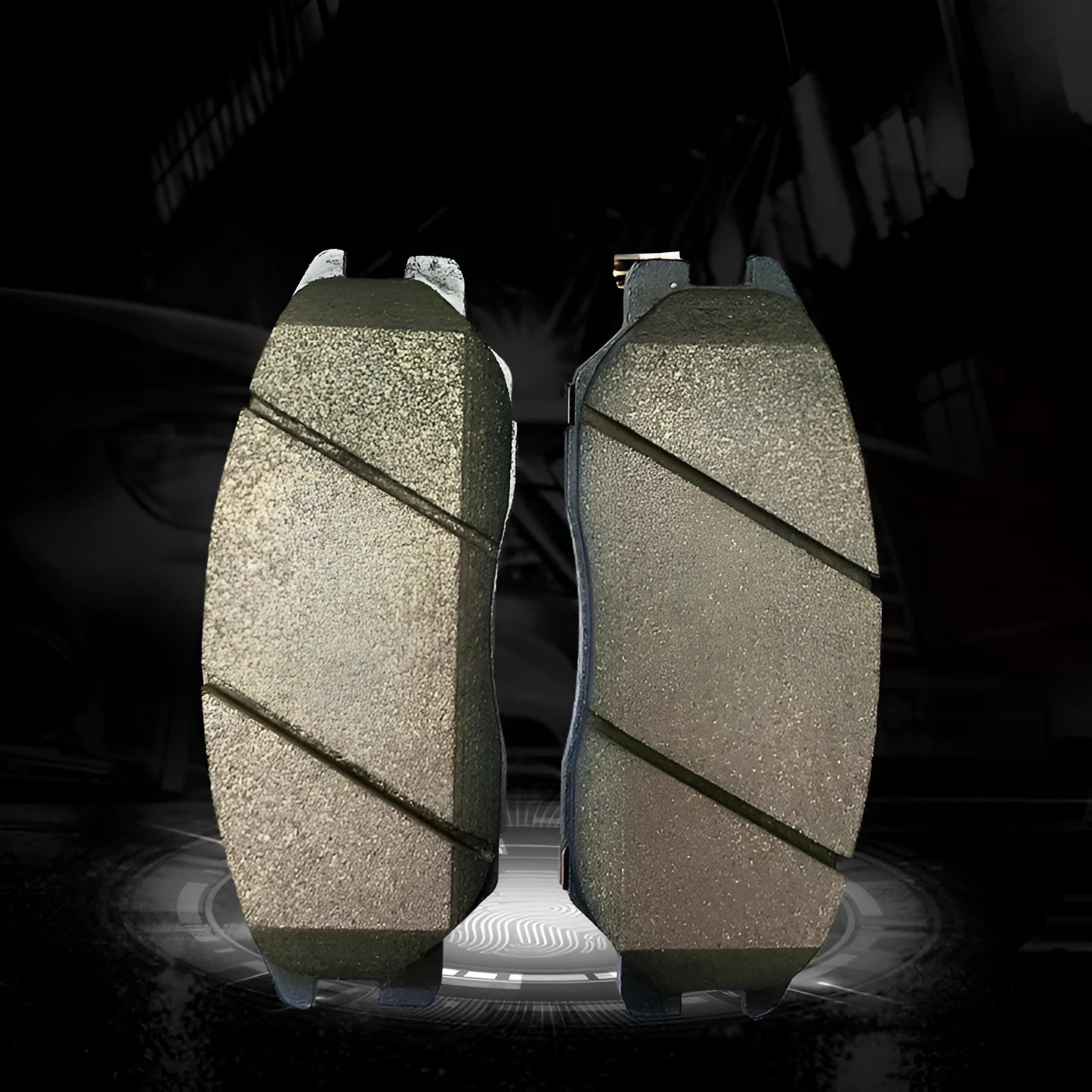 Aiteng Kyron Rester brake pad accessories with part numbers 4813009A10 and 4813008BA0
