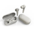 Active noise cancelling Bluetooth headphones in five colour options showing earplug design
