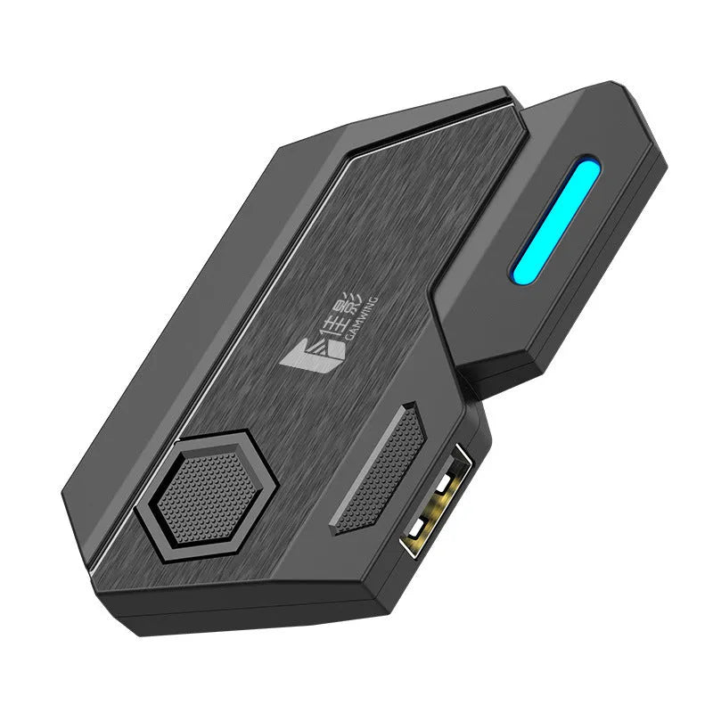 Gamwing Jiaying MIX SE Mix ELITE Mix Pro Chicken Throne keyboard and mouse converter for mobile gaming.