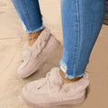 Cotton casual shoes with rubber sole and velvet detailing in multiple colour options
