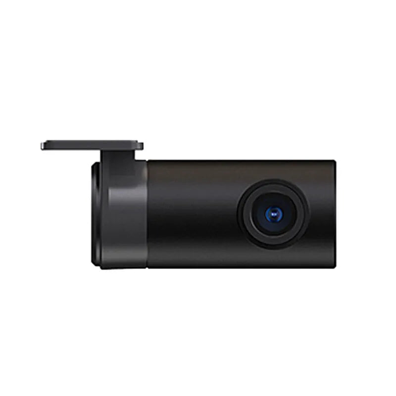 Compact HD 1080p rear window recording camera with wide angle lens.
