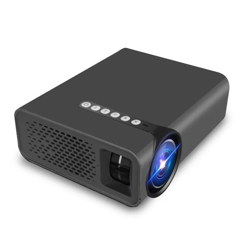 YG530 mini mobile phone projector in black or white projecting wireless screen up to 138 inches