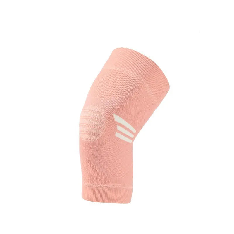 Sports knee pads in polyester fibre for aerobics and basketball protection in five colour options