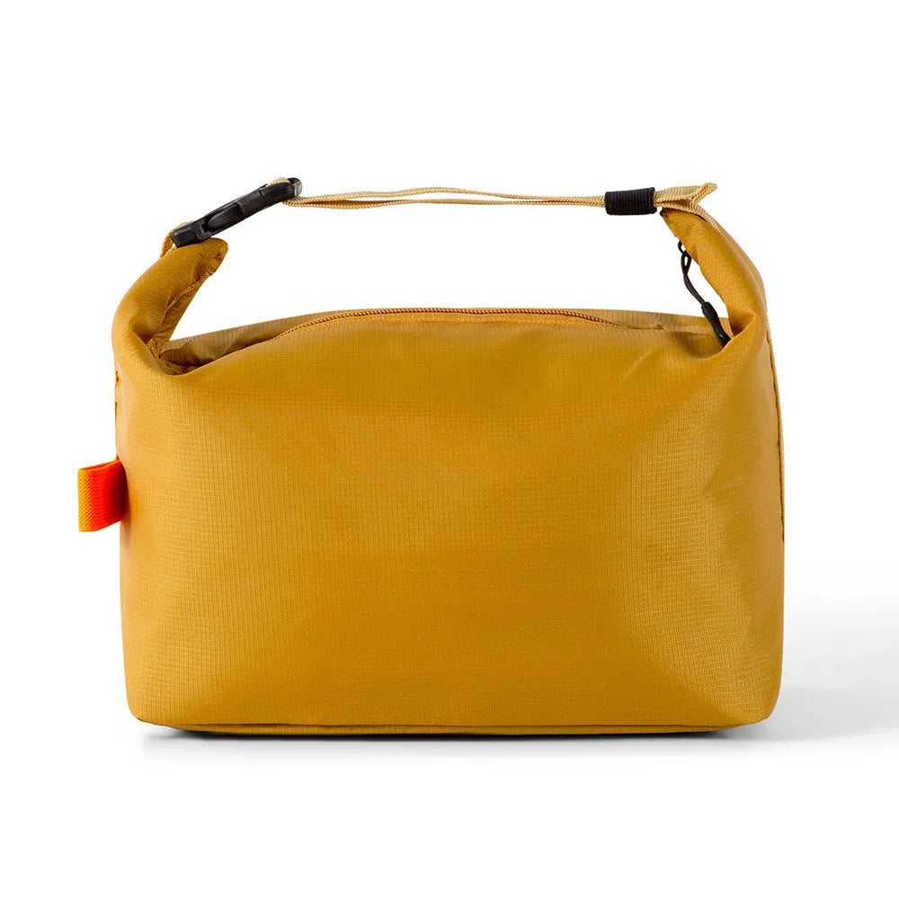 Japanese style insulated lunch bag in Oxford cloth, shown in Army Green colour