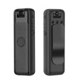 Black conference room surveillance camera with Wi-Fi connectivity and back splint mounting bracket