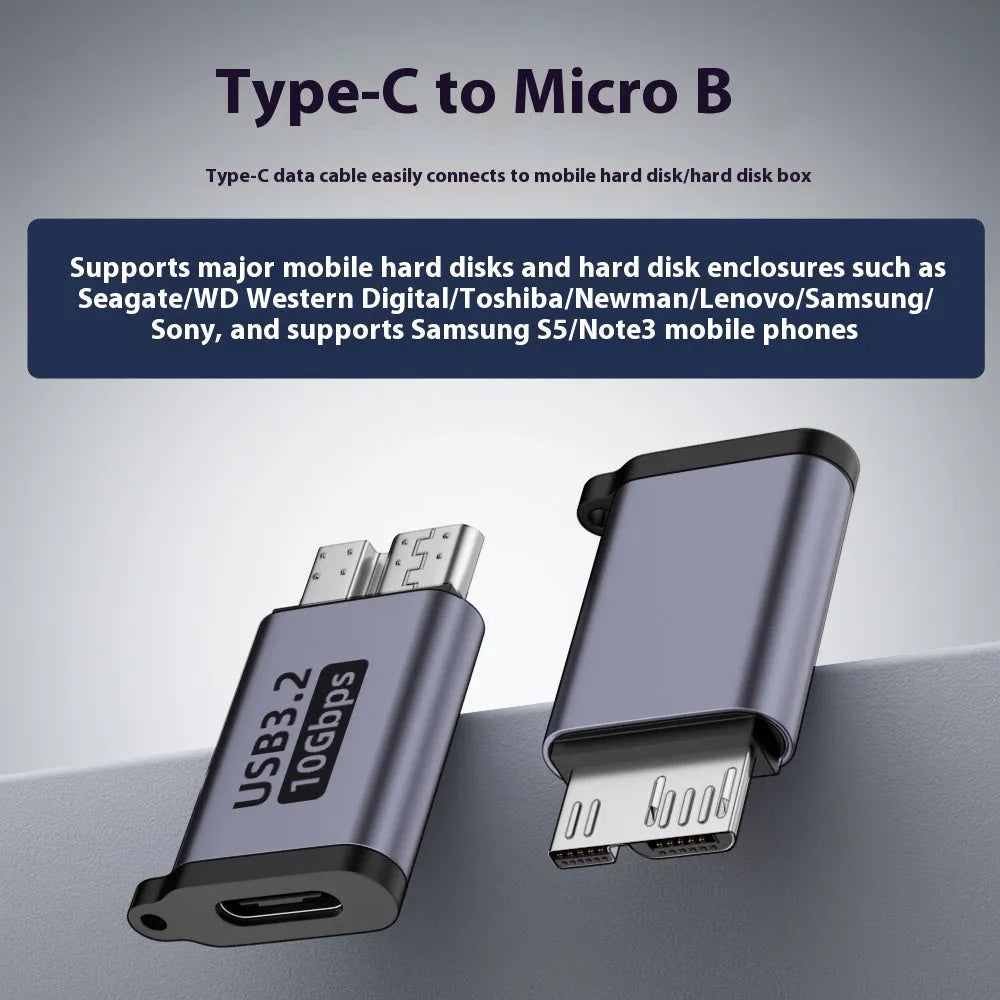 USB AM to Micro-B adapter cable for connecting older devices to modern computers