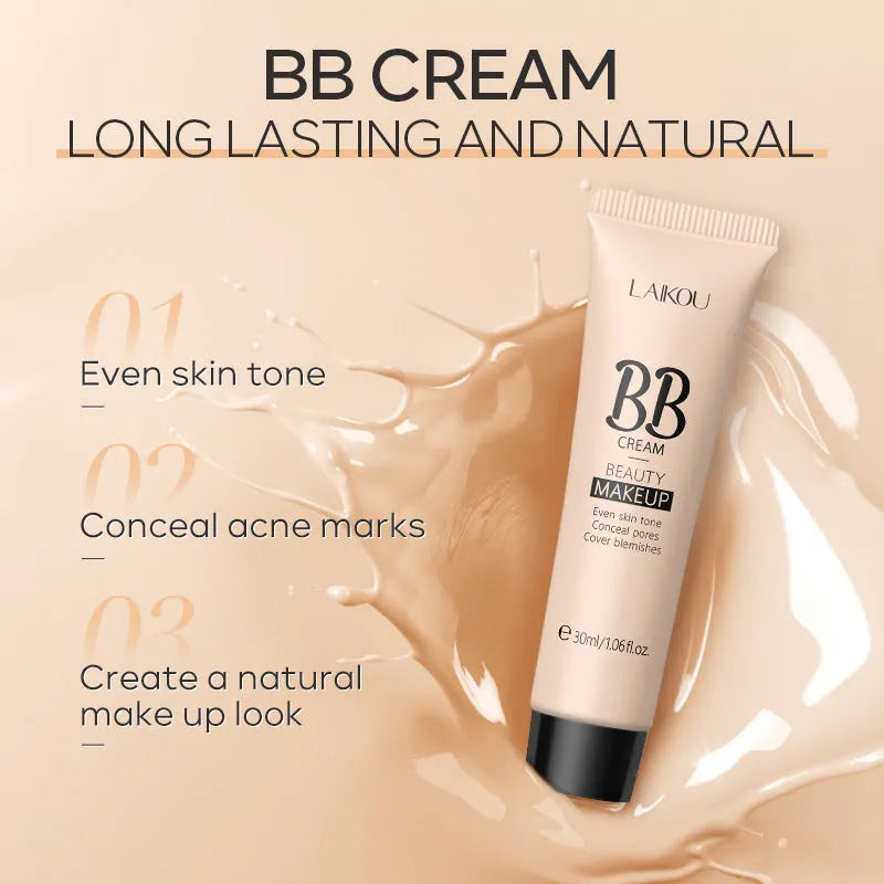 30ml tube of BB cream in one of nine shades, from Ivory White to Brown, for natural, lightweight coverage.