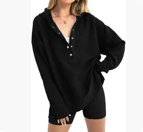 Women's loose fit raglan sleeve sweater in peacock green colour for autumn winter casual wear