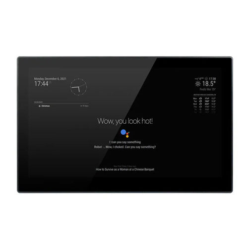 13.3 inch integrated computer voice assistant with CM4 main control and touch display magic mirror interface