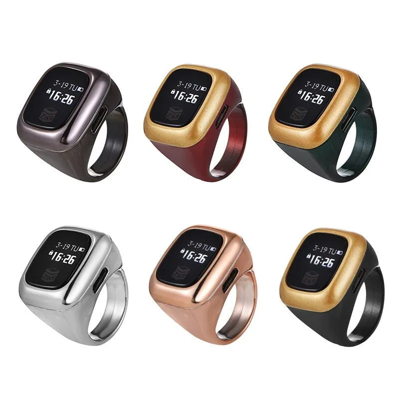 Al-fatiha Zikr electronic prayer counter in multiple colours with digital display screen