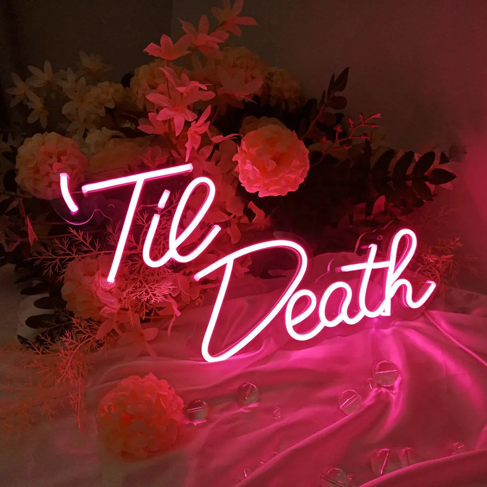 400mm acrylic LED letter shape neon light with USB cable connection