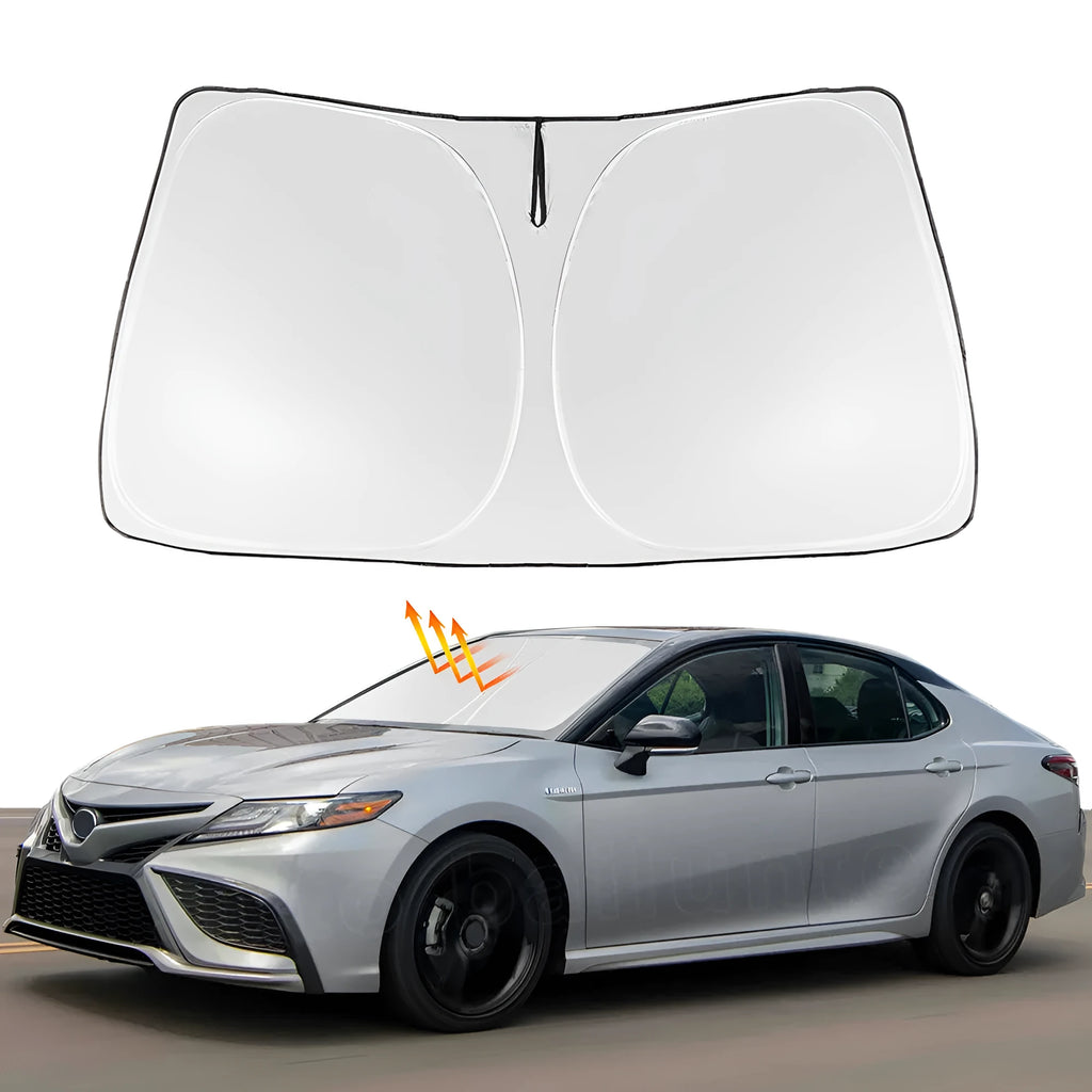 Silver tape sunshade cover for Toyota Noah XOVY 90 series car windshield