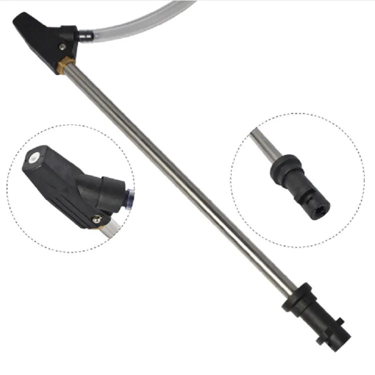 Ceramic high pressure sand blasting nozzle with stainless steel handle for Karcher K series washers