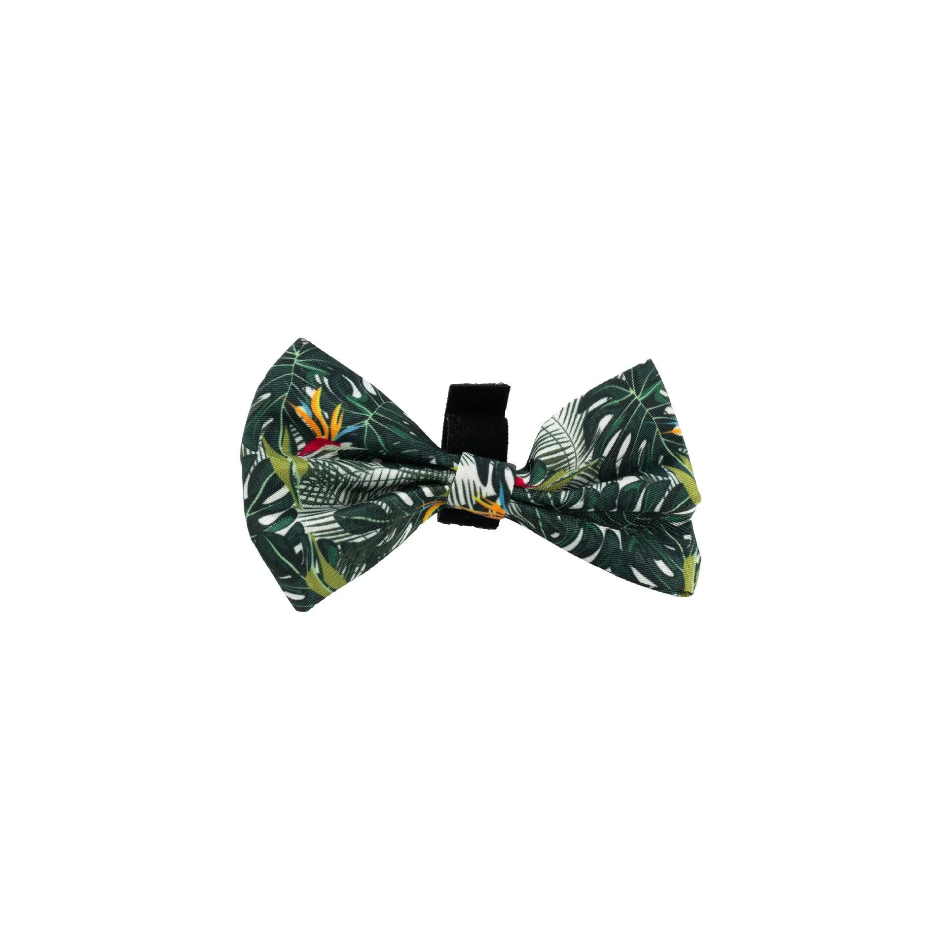 Six-piece dog harness set with adjustable vest, haulage rope, collar, waste bag, bow tie and triangular binder