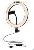 Adjustable phone stand extended to full height showing smartphone mounting and tripod compatibility