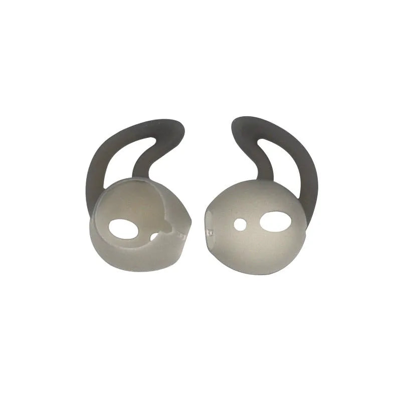 Silicone ear cap for Apple AirPods left ear in black colour