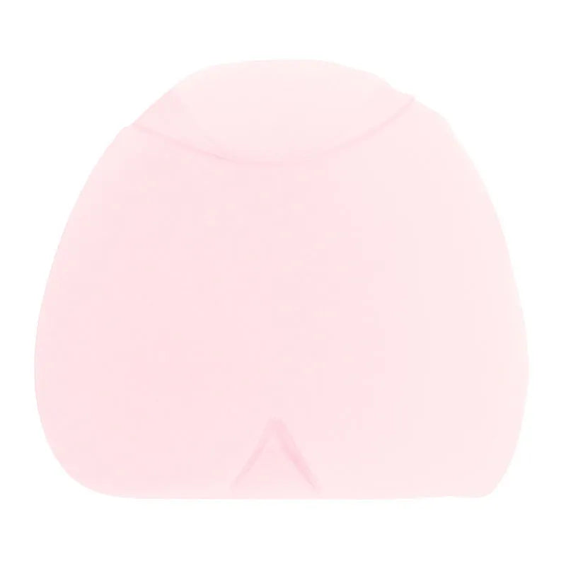 Simple solid colour polyester cold compress cap with fully enclosed design.