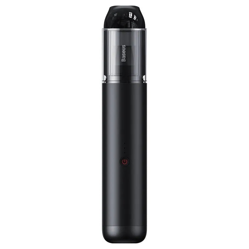 BASEUS A3 wireless car vacuum cleaner in black or silver with Type-C charging port