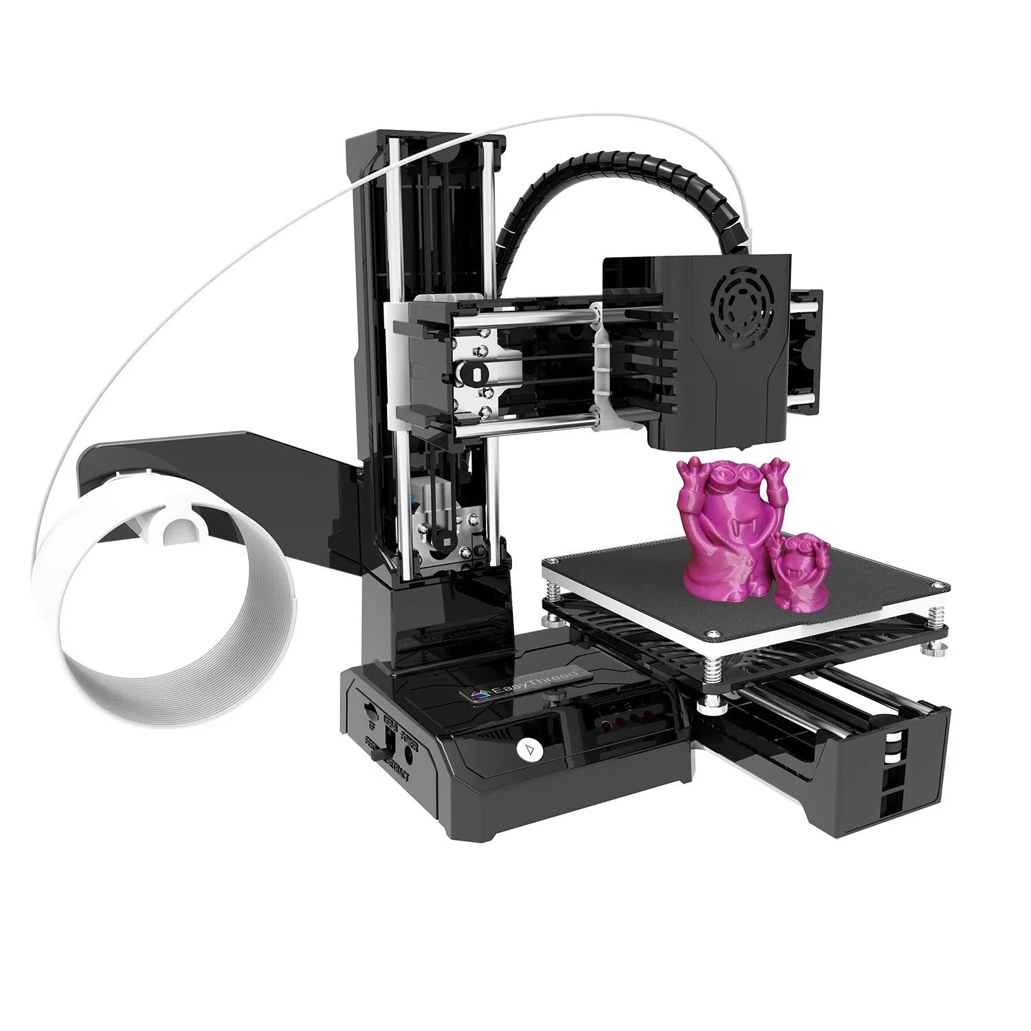 K9 Mini 3D Printer in black or blue finish with 100x100mm print area