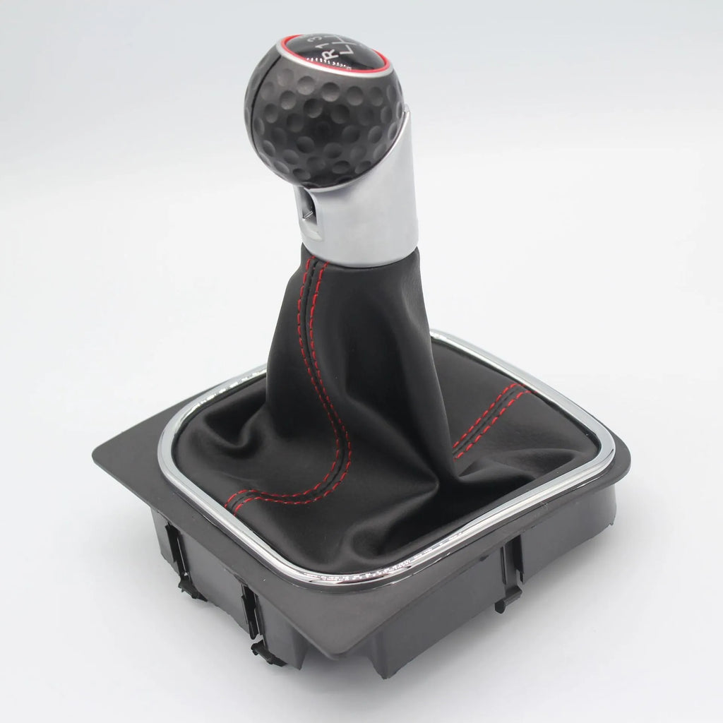 Leather gear lever dust boot for Volkswagen Golf 5/6/7 manual transmission with 12mm fitting