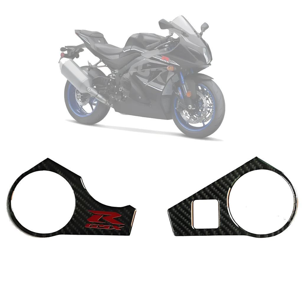 Black carbon fibre pattern motorcycle sticker for SUZUKI GSXR1000 L1 fairing