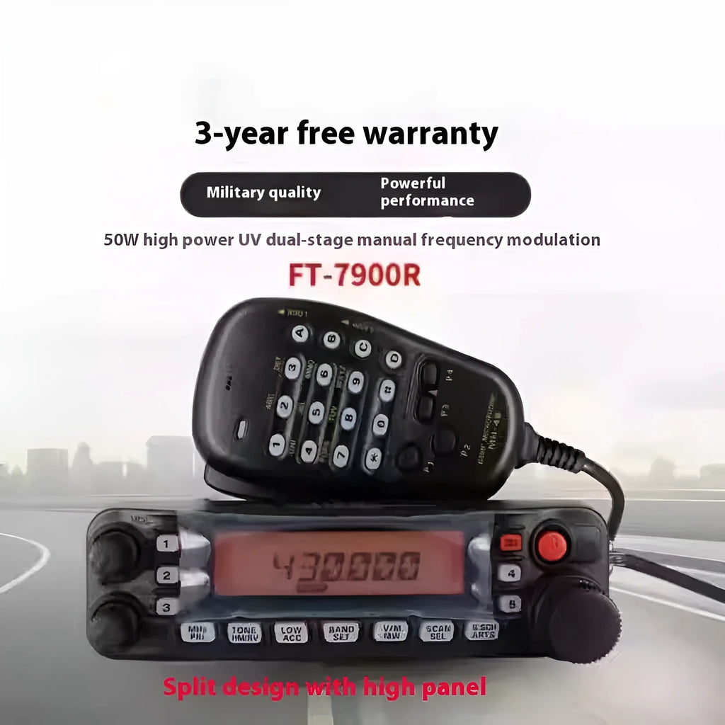 High-power car interphone complete machine for self-driving tours with anti-interference function