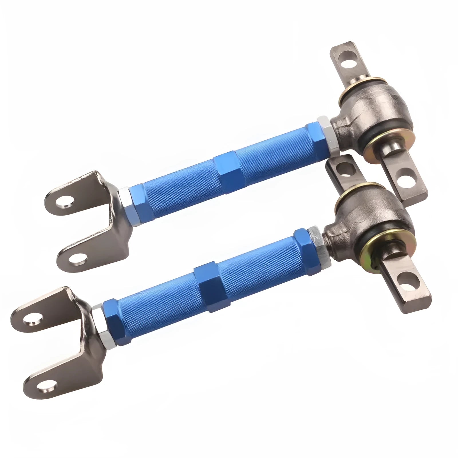 Blue aluminium alloy pull rod rear wheel recliner for Honda Civic EP3 ES suspension