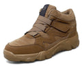 Men's black leather casual shoes with rubber sole shown on a size 45 foot.
