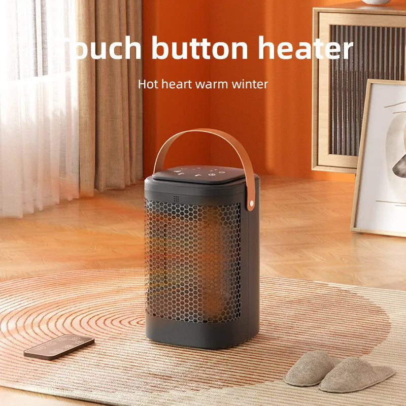 PTC hot and cold air heating radiator with touch screen display and remote control in 618 electronic model colour