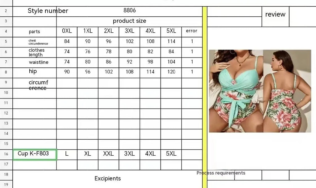 Plus size women's one-piece swimsuit with lace-up front and leopard print design.