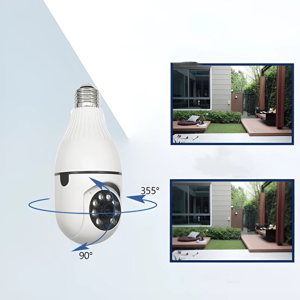 Minions wireless IP surveillance camera with wide-angle lens for indoor monitoring