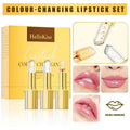 YB1001 gilding warm colour-changing anti-smudge lipstick, 3.5g three pieces