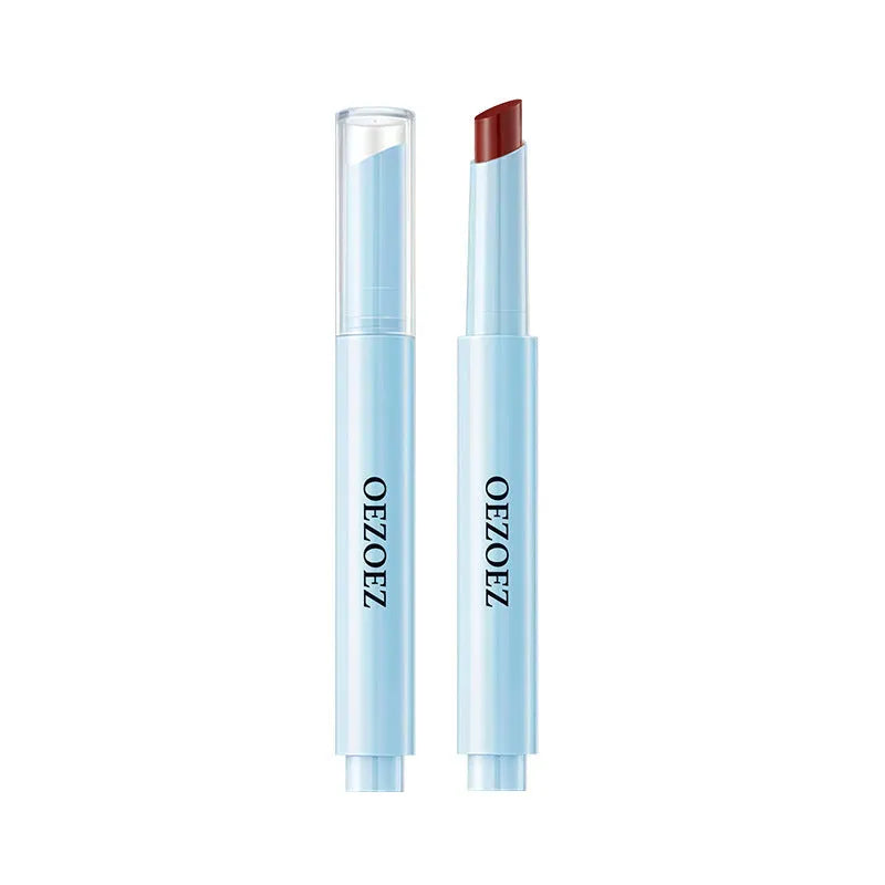 Waterproof moisturising lipstick in 1.8g size showing six colour options Z0033-G01 to Z0033-G06