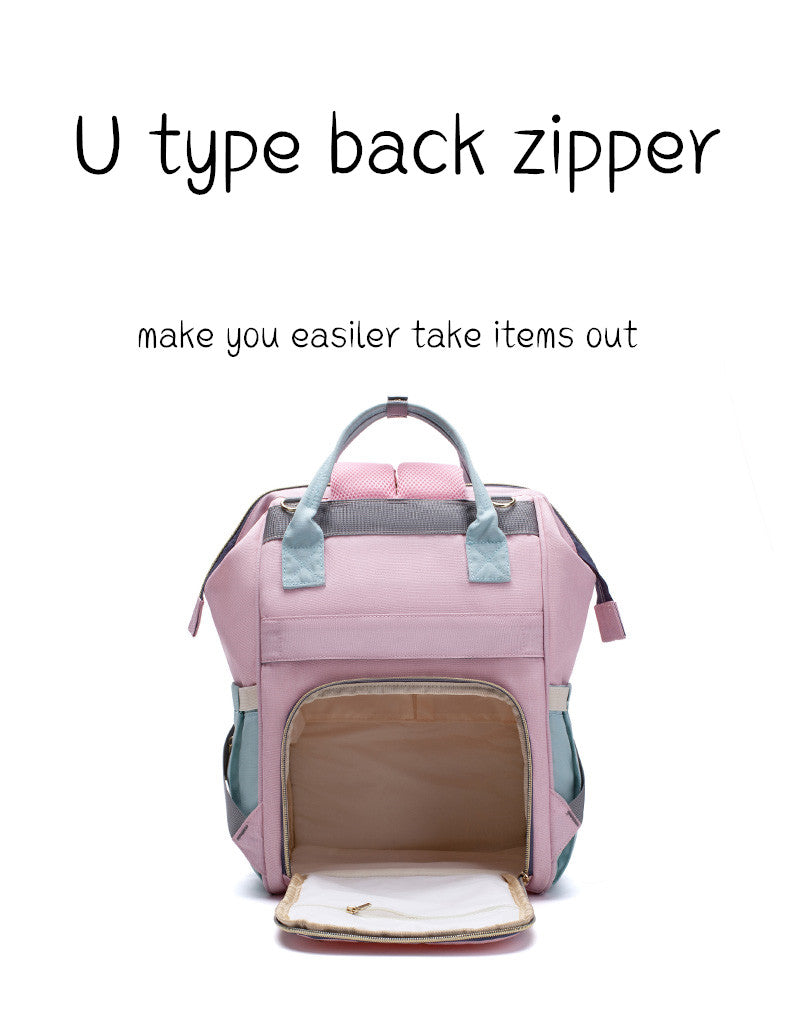 Smart Baby Nappy Changing Bag Set - Large Capacity Maternity Rucksack & Mother Travel Backpack