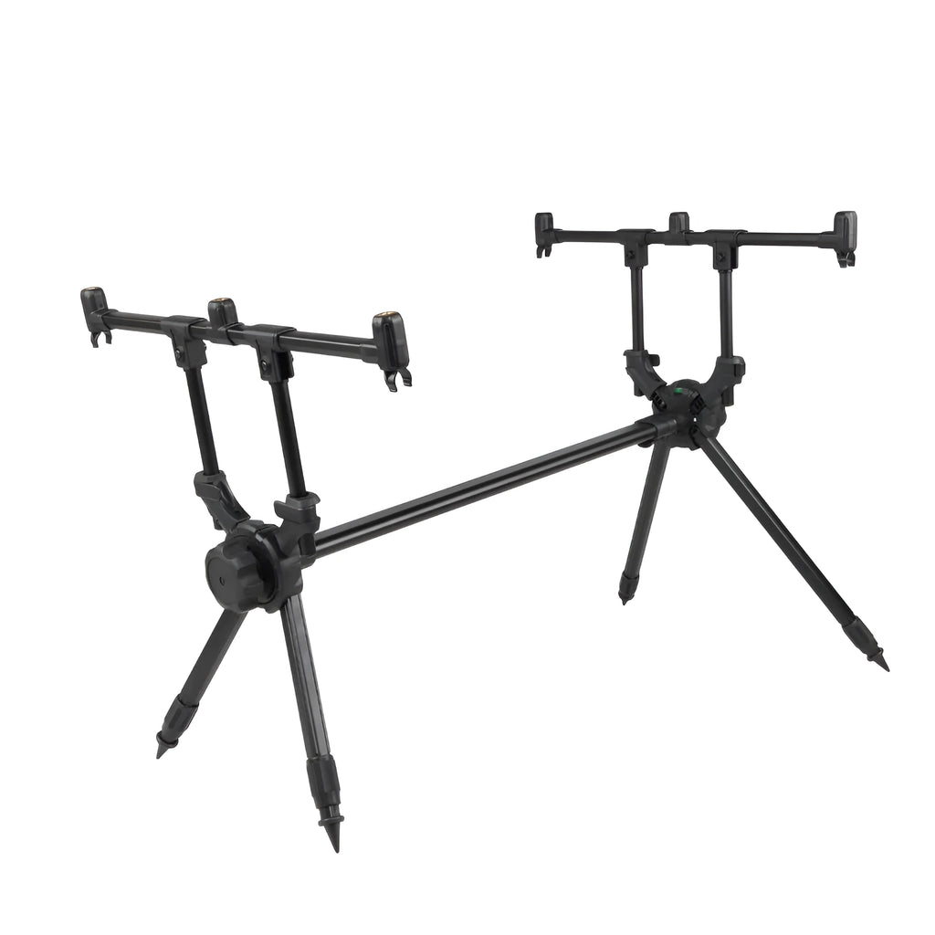 Aluminium alloy fishing rod bracket model RP186-3 quick portable installation beach bank fishing