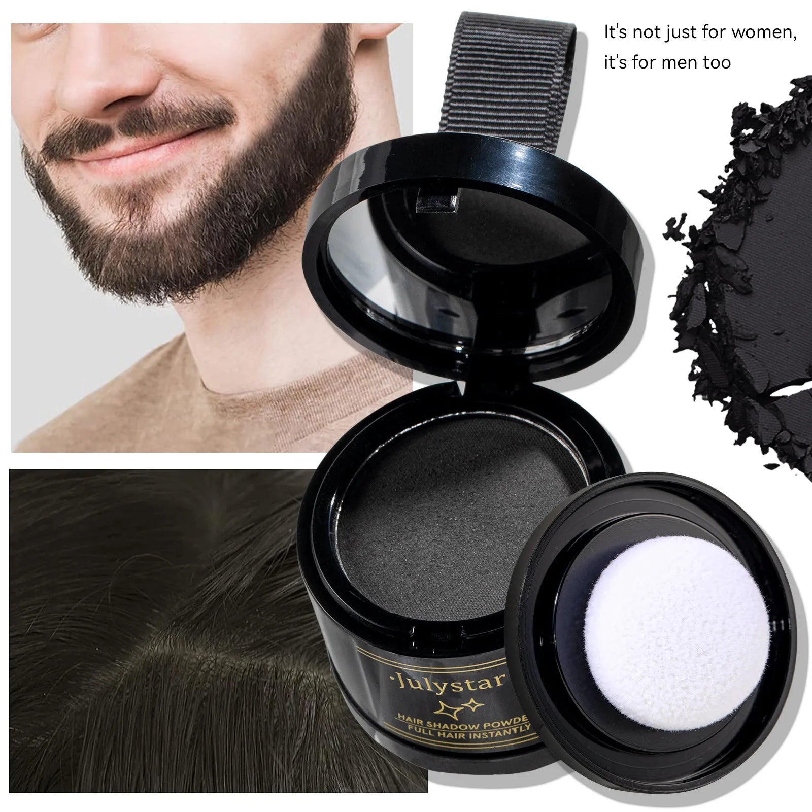 4g contour powder compact for nose shadow and hairline filling with four colour shades