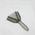 Telescopic bottle opener with adjustable arms and non-slip ABS grip in red colour