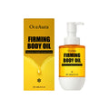 60ml bottle of tightening body oil with glycerin and pistachio seed oil formula