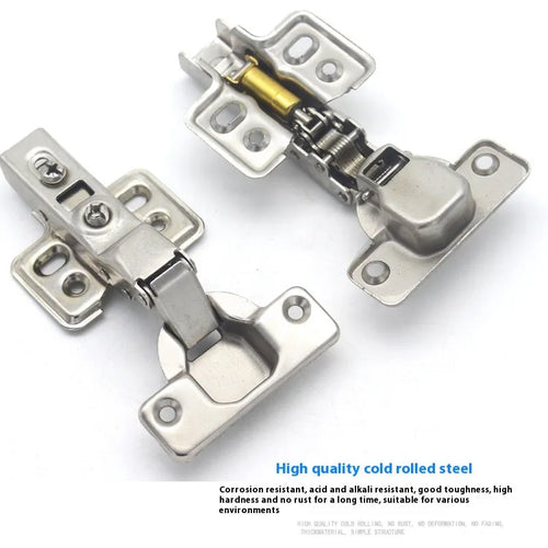 761 hydraulic cabinet hinge with nickel plating showing three bend specifications